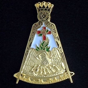 Scottish Rite Rose Croix Lapel Pin (Style 2)