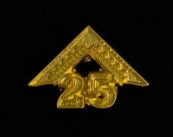 Masonic Master's Square Lapel Pin 2025