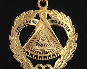 Masonic Past Grand Master Collar Jewel