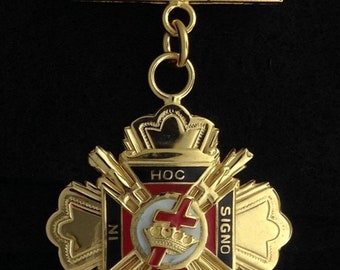 Knights Templar Past Commander Jewel (S1007-4)