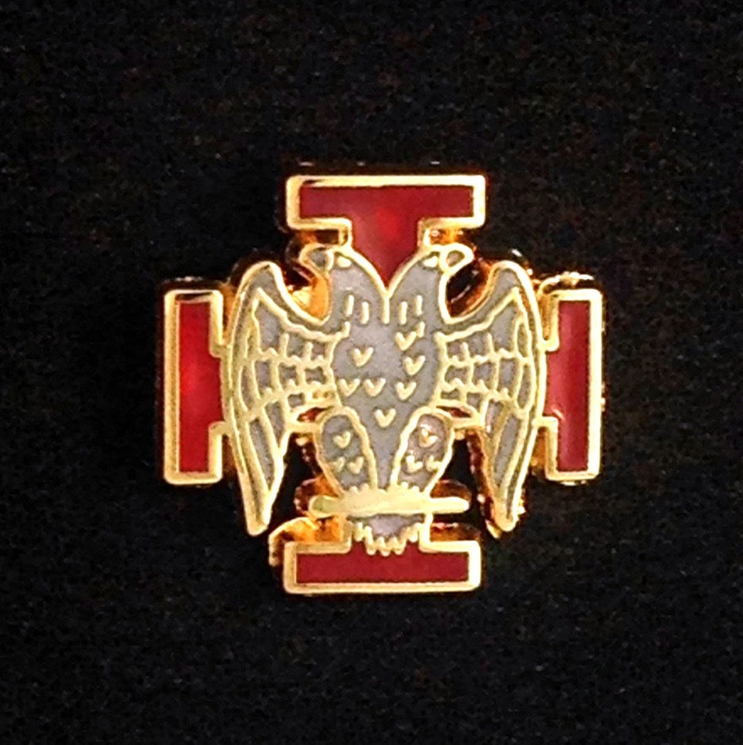 Scottish Rite Pen Scottish Rite 30th Degree Lapel Pin - Etsy
