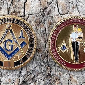 Masonic Shriner Limited Edition Challenge Coin - Individually Numbered to 200 Pieces