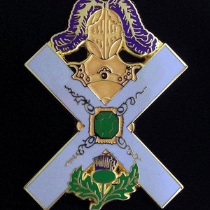 Scottish Rite Knights of St. Andrew Kilt Badge