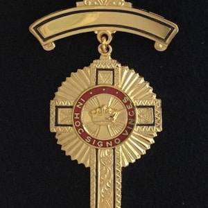 Knights Templar Past Commander Jewel (RKT-16)