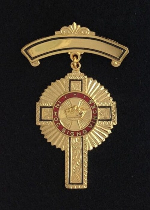 Knights Templar Past Commander Jewel (RKT-16)