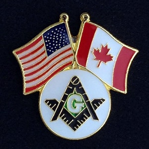 United States & Canadian Lapel Pin