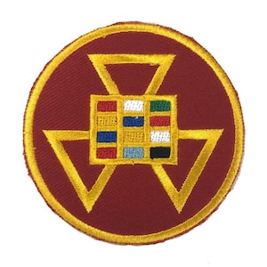 Royal Arch Past High Priest Embroidered Patch (3&quot;)