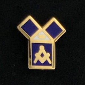 Masonic 47th Problem of Euclid Lapel Pin