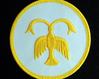 Golden Circle Embroidered Patch (2-5/8")