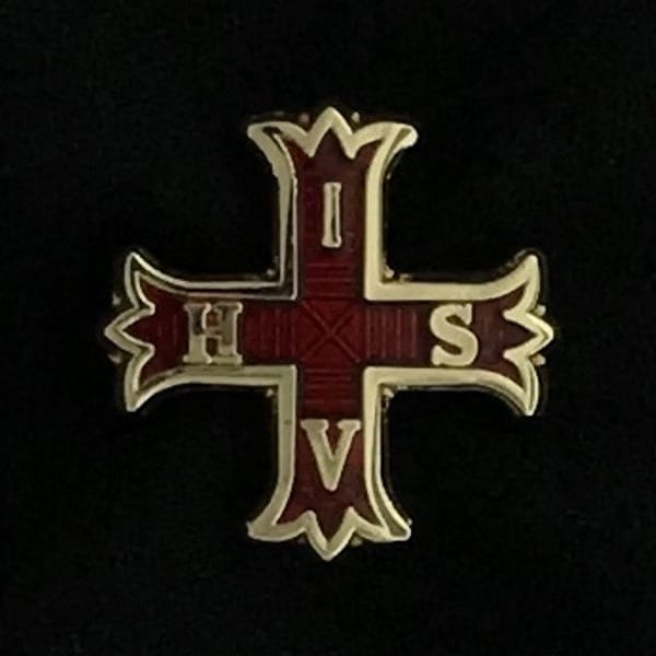 Red Cross of Constantine Member's Lapel Pin