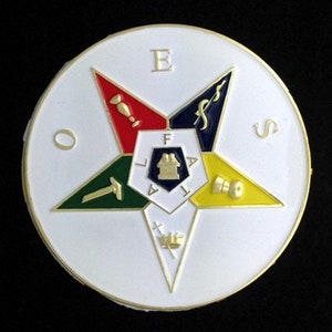 Eastern Star Car Auto Emblem