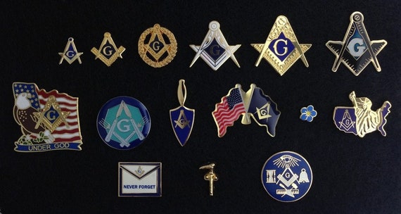 Masonic Lapel Pin Collection - Etsy