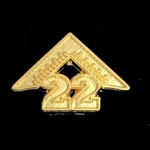 Masonic Master's Square Lapel Pin 2022