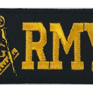 Masonic U.S. Army Bestickter Aufnäher (3&quot;)
