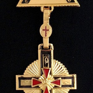 Knights Templar Past Commander Jewel (RKT-17)