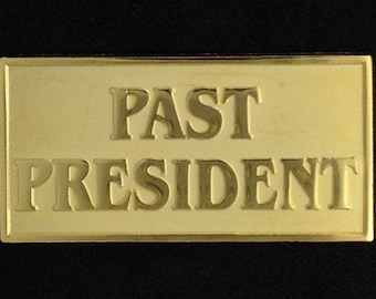 Past President Pin