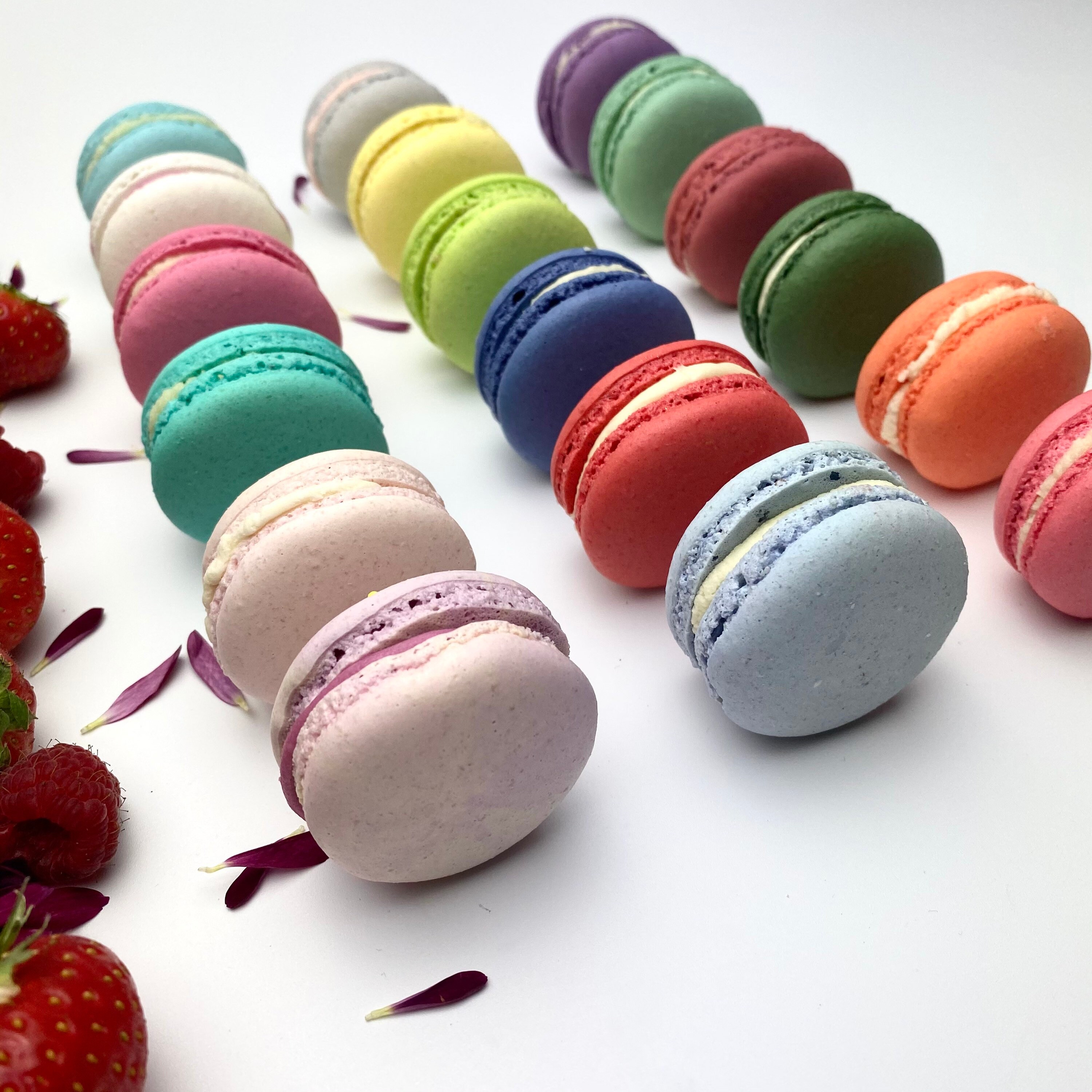 Classic Macaron Cookie Best Selling Flavours Birthday Etsy