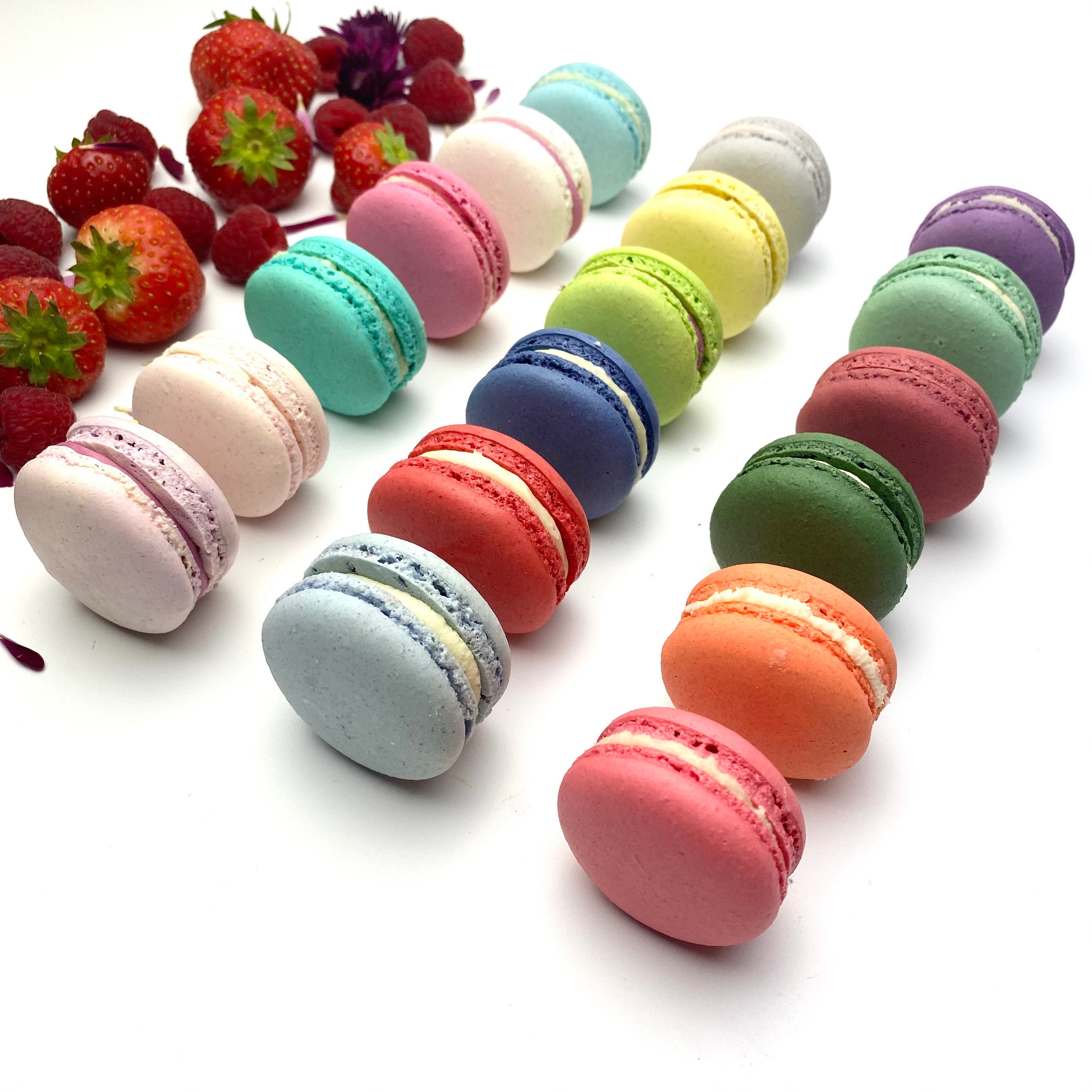 Classic Macaron Cookie Best Selling Flavours Birthday Etsy