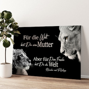 Personalisiertes Geschenk Mutter, Geschenk für Mama, Muttertagsgeschenk, Geburtstagsgeschenk, Weihnachtsgeschenk Mutter, Mama, Oma Bild 5