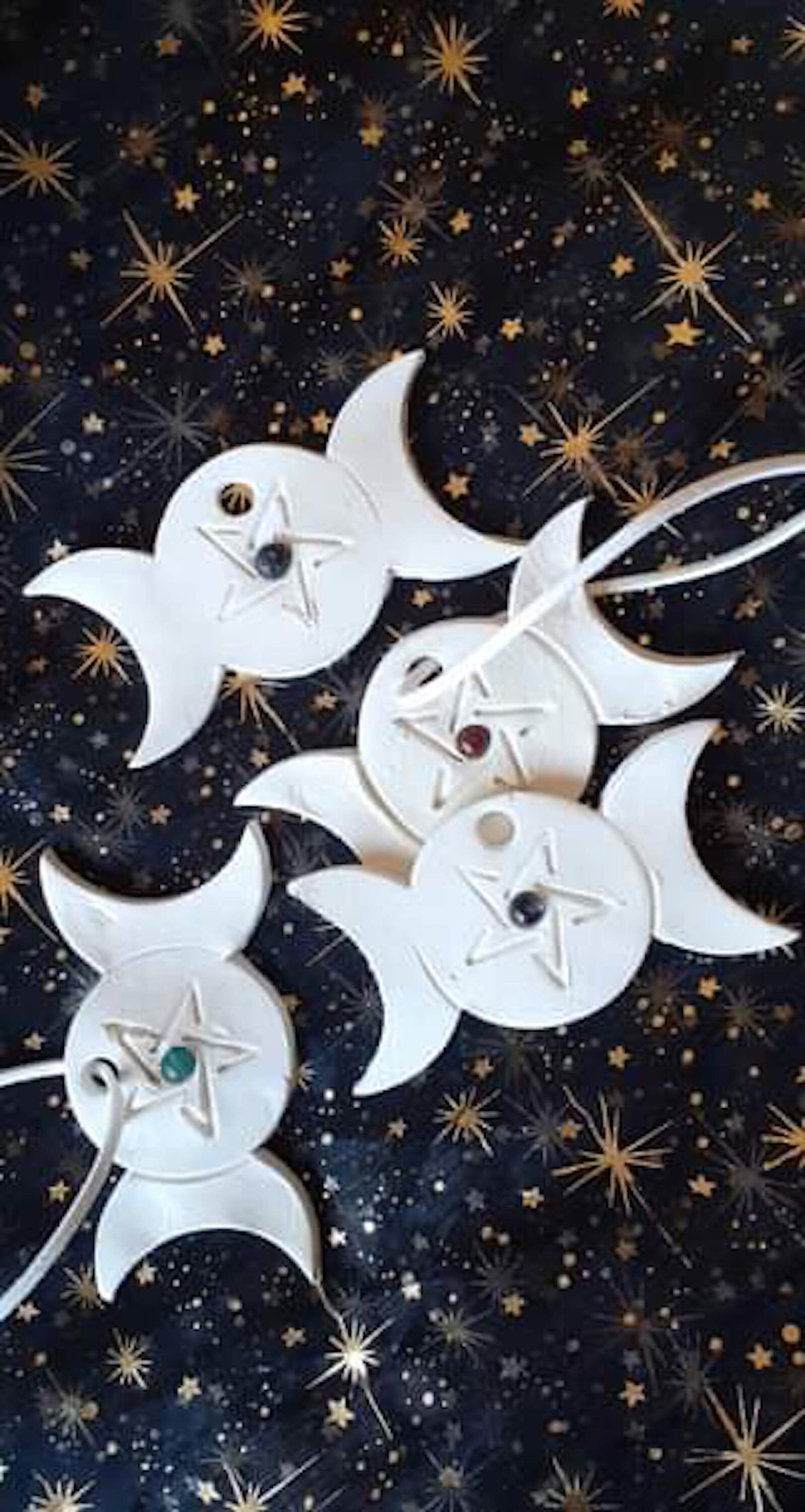 Triple Lune & Perles