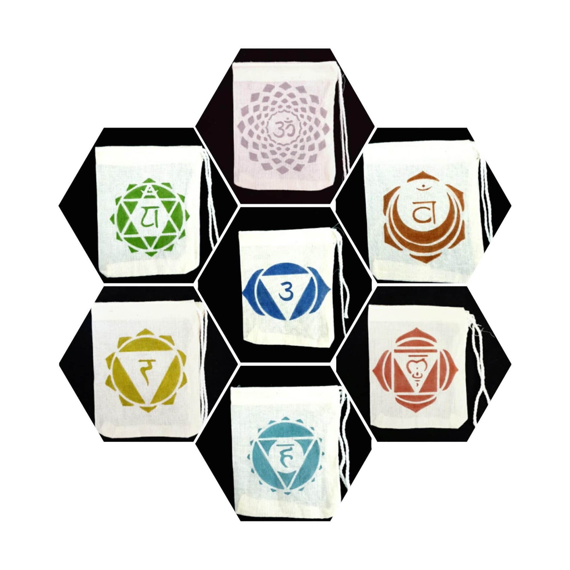 Pochon Chakra en Coton