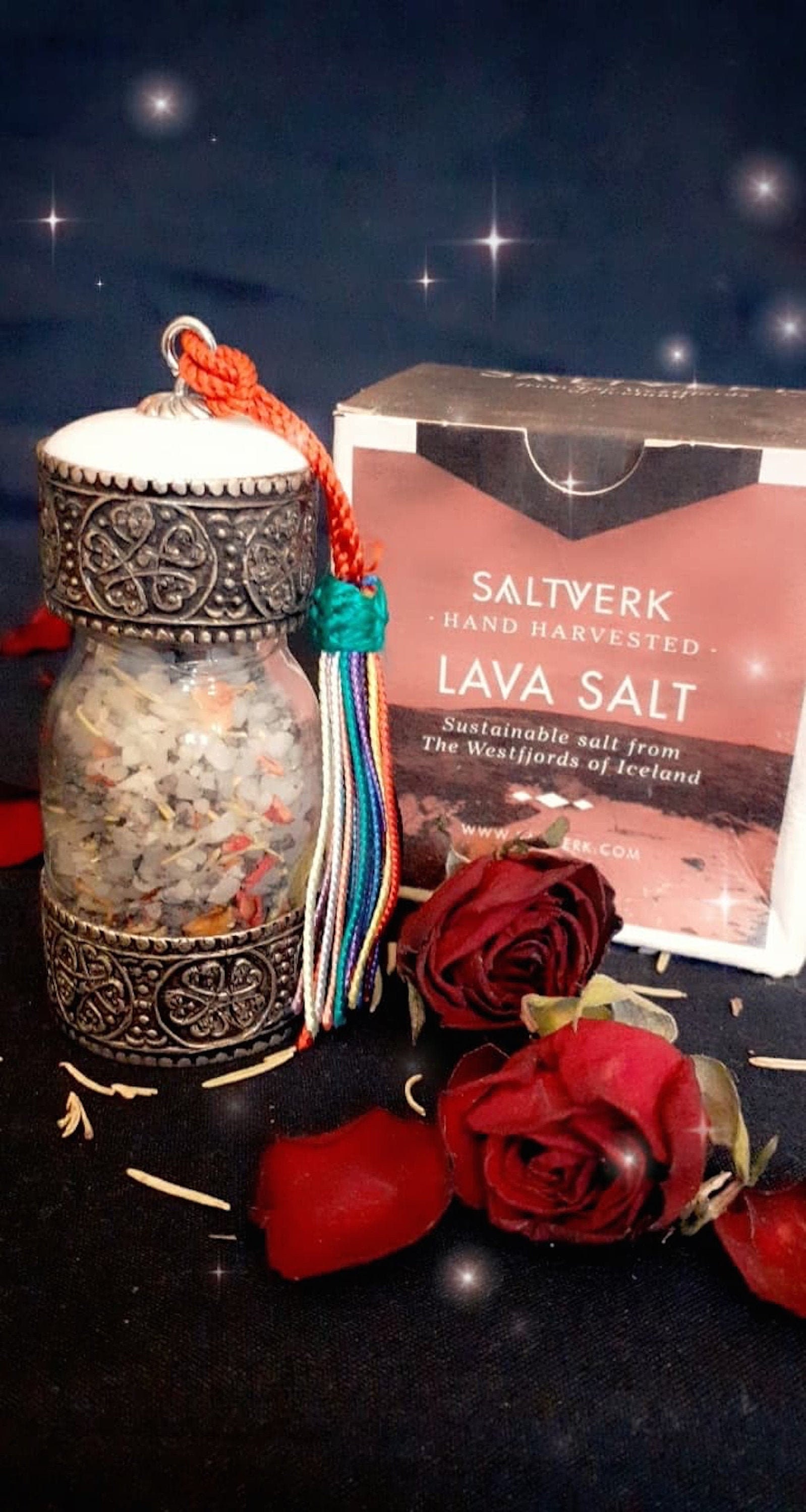 Amur Vernda Fiole de Protection Icelandic Salt Lava