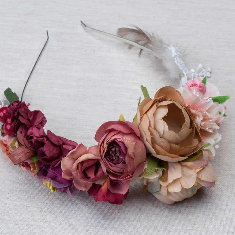 Diadema Para Novia Love Sweety Rose Flower Headband Floral C Diadema Para Novia Love Sweety Rose Flower Headband Floral C