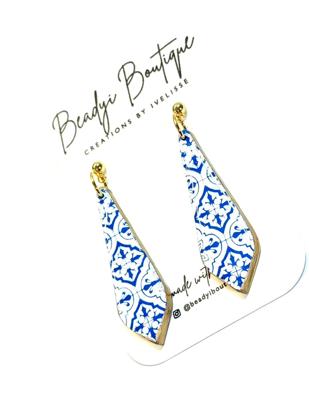 Santorini Shell Drop Earrings