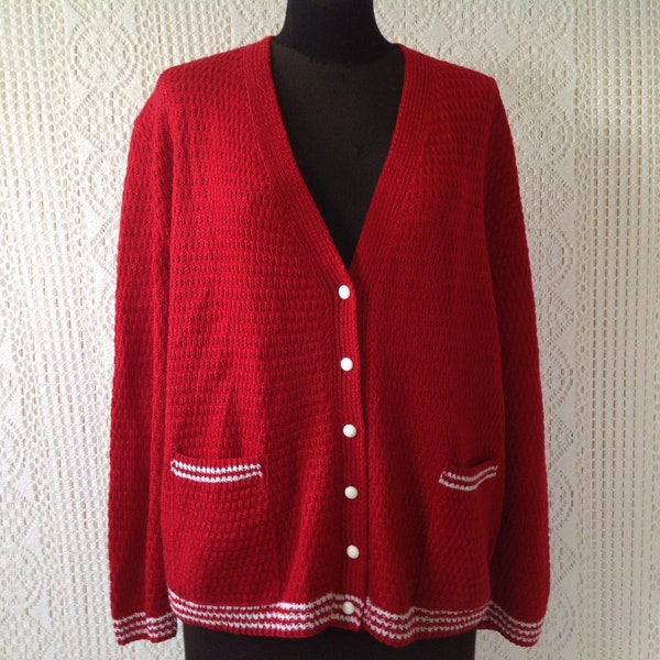 Gilet Pull Cardigan Vintage Taille 42/44