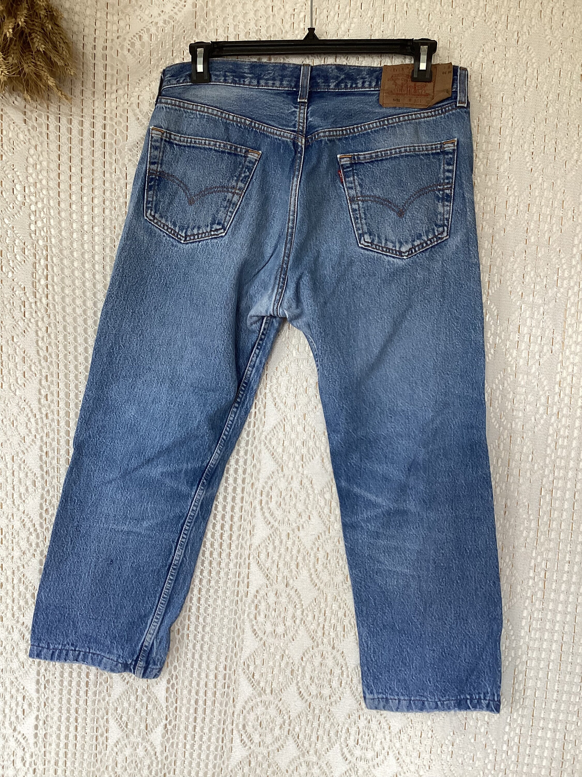 Levi's 501 W36 L30 USA製 USED LEVIS 501 JEANS DENIM CLASSIC VINTAGE W36 L30 USED NOT