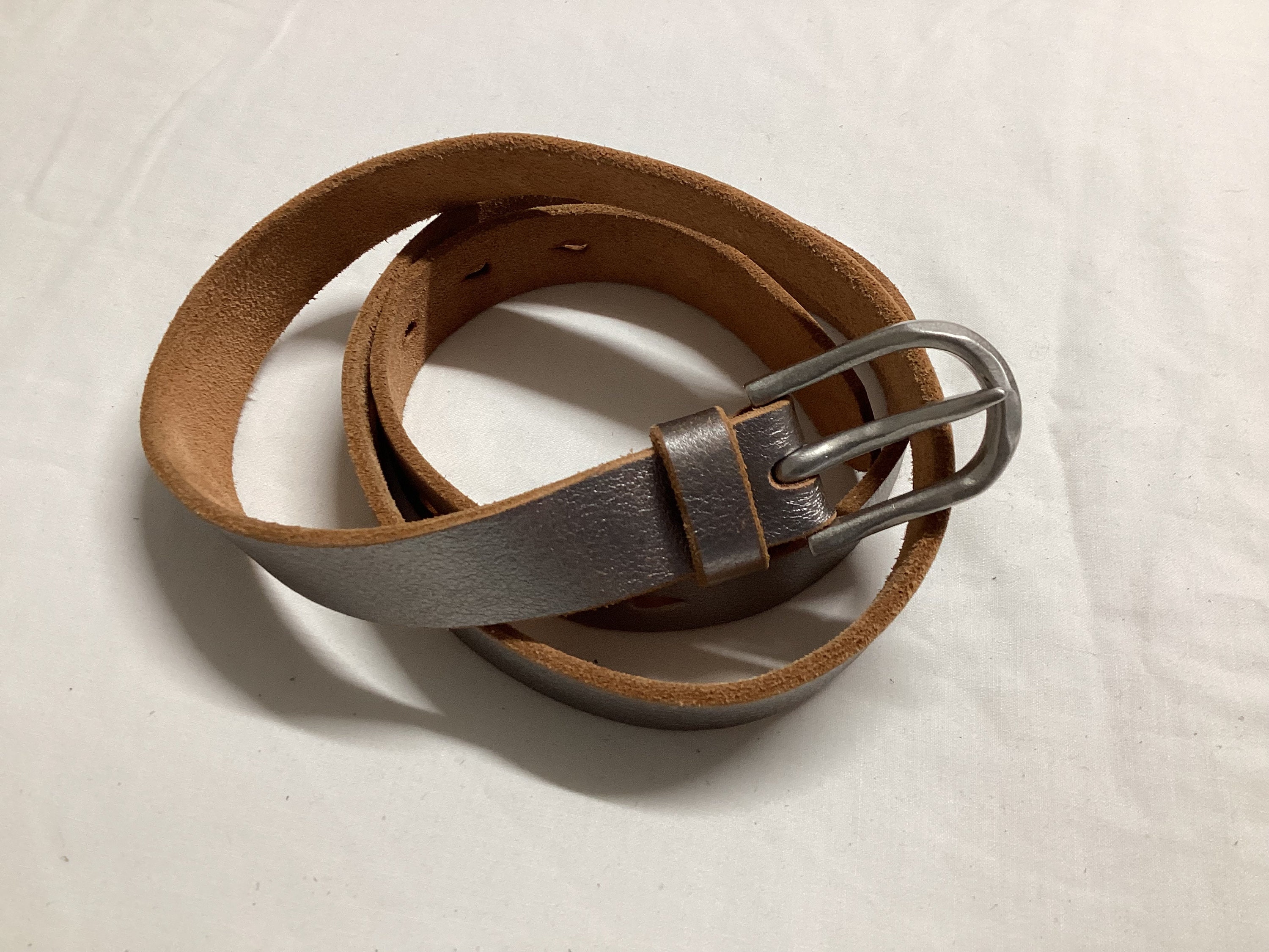 Vintage American Eagle Outfitters Genuine Leather Belt Women’s 39” L Vintage American Eagle Leather Belt mens Size | Mercari main image 3