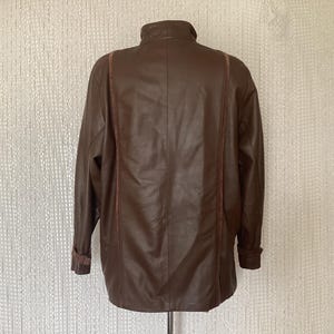 Cuirs Vanifosse Vintage Leather Jacket Size 4 Made in France image 2