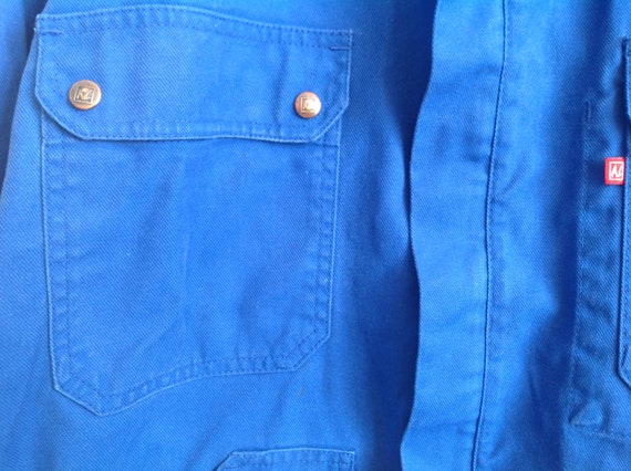 Jacket Vintage Blue Workwear Adolphe Lafont T.48 Antique French - Etsy