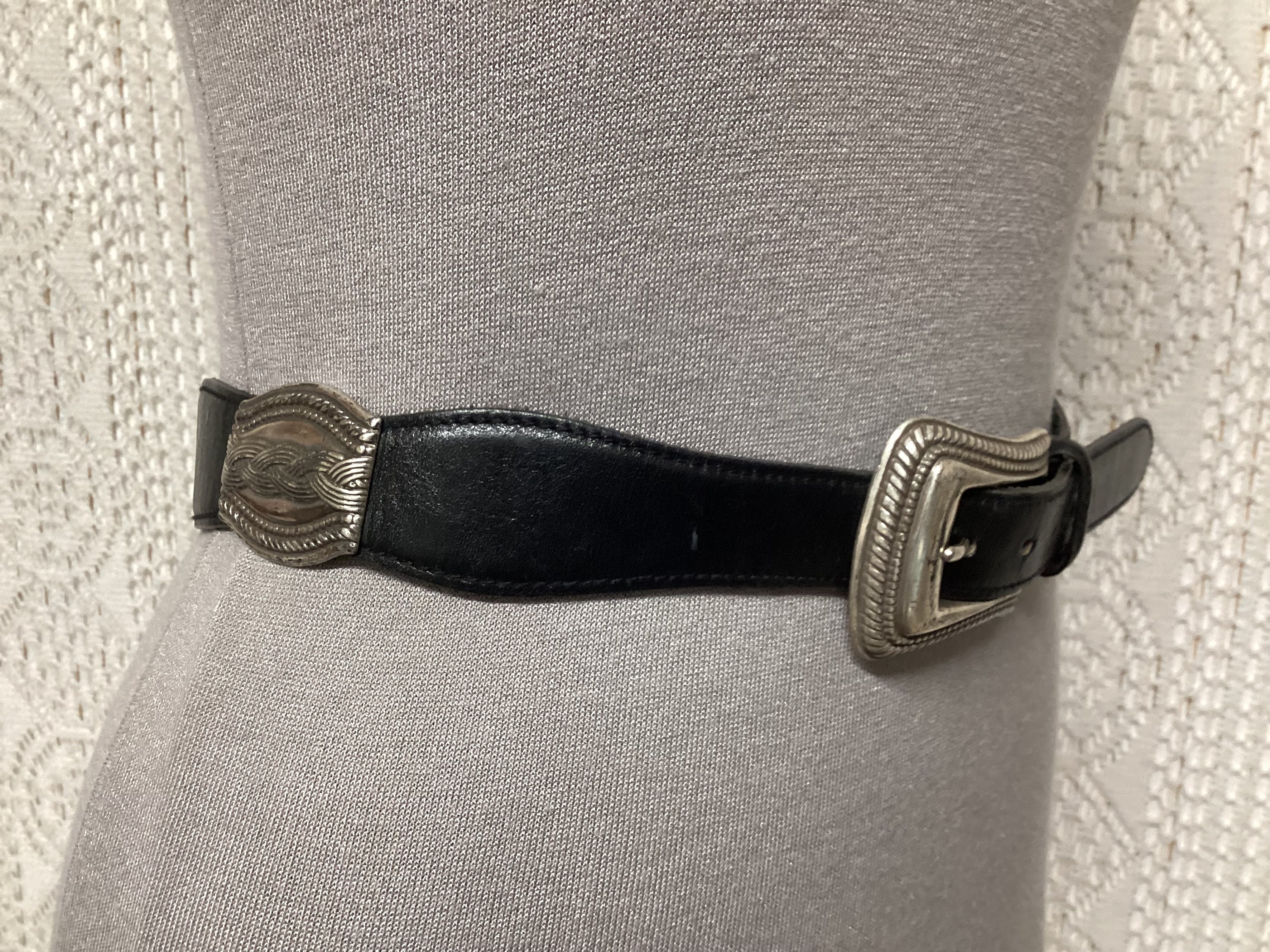 VTG Fossil Handcrafted Leather Belt, Sz M Vintage Leather Fossil Belt - Etsy main image 4