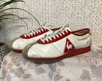 Le Coq Sportif Baskets Chaussures Vintage Pointure USA 7 _ UK 6,5 _ EUR 40 Chaussures de Sports