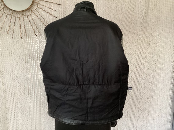 Veste En Cuir Véritable Vintage Helium Pour Femme, Style Motard - Taille UK12/EU40, Noir, état Parfait