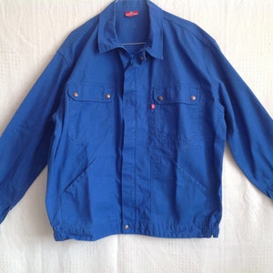 Jacket Vintage Blue WorkWear Adolphe Lafont T.48 Antique French