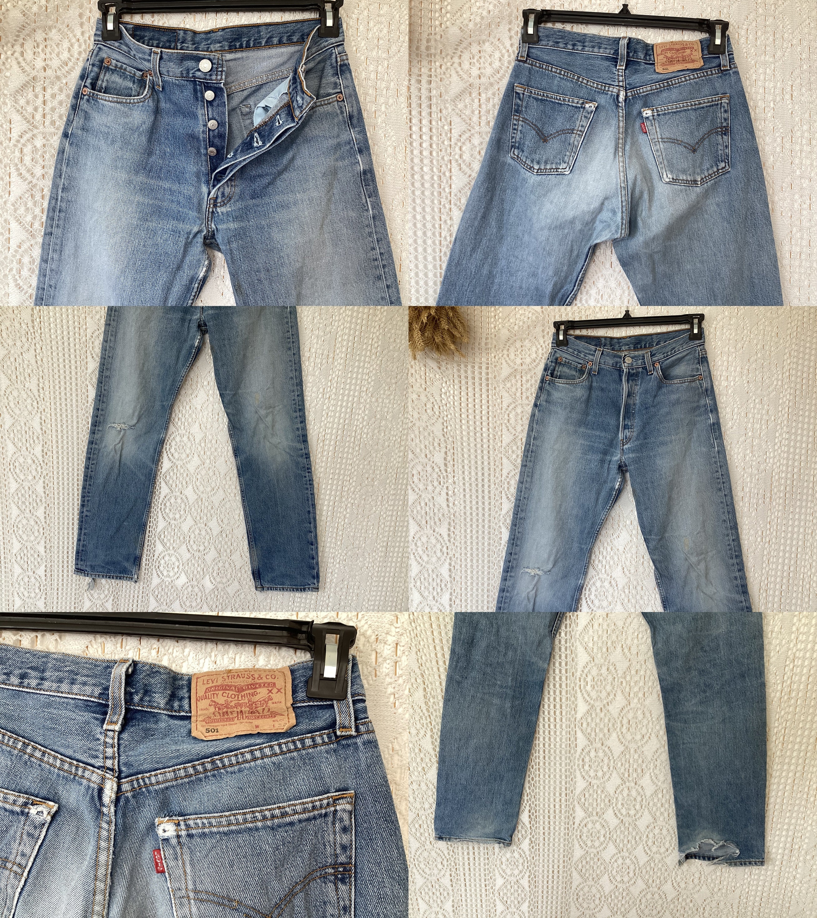 Levi's 501 Vintage W30 L32 Antique Jeans Pants - Etsy Canada