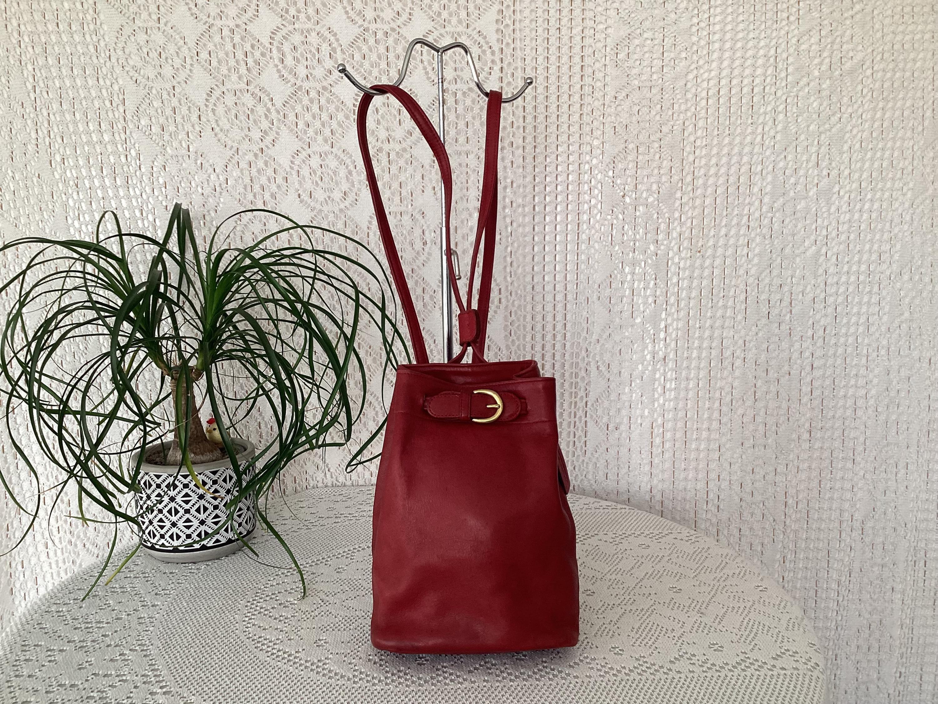 COACH ハンドバッグ ソーホー ホーボー 金具 Y2K レッド 希少 レア COACH コーチ ワンショルダーバッグ ハンドバッグ レザー