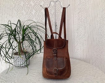VTG 90s Dooney Bourke All-weather Leather Teton Tassel Mini  display picture 2