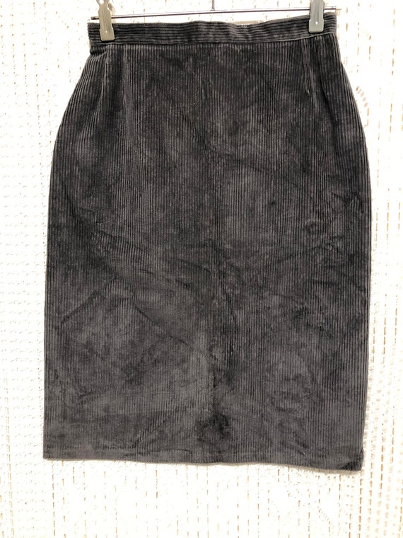 Women's Skirt Vintage Corduroy Ribbed Size 42 Wom… - image 10