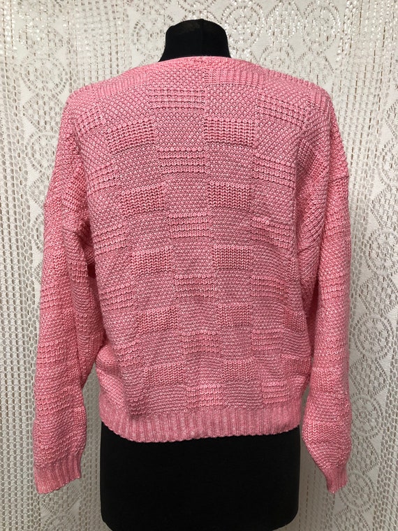 Vest Sweater Cardigan Vintage Size 38/40 Antique … - image 10