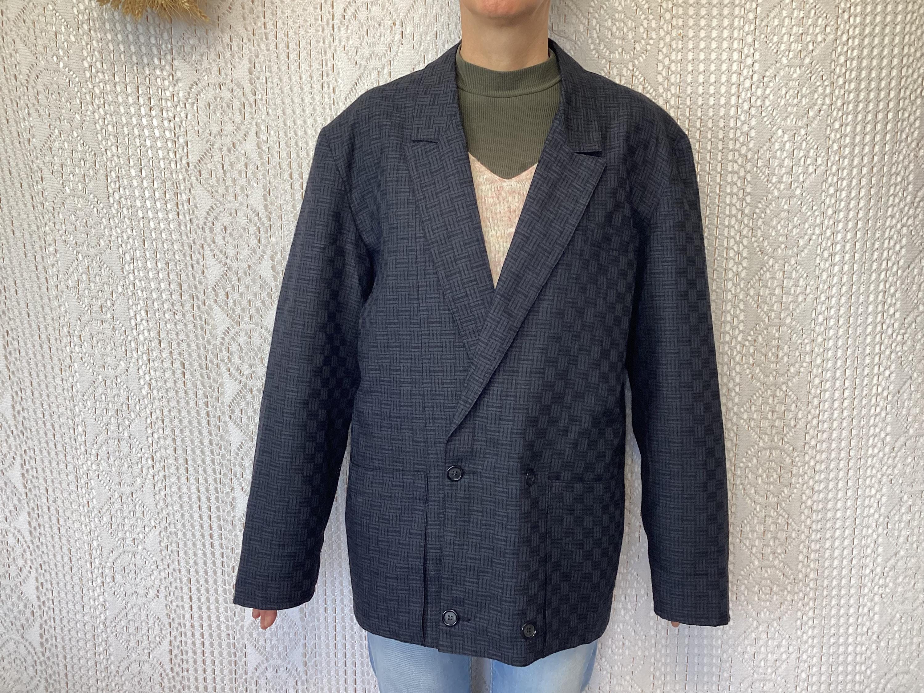 TH2 Paris ブレザー ヴィンテージ ダブルブレスト ジャケット サイズ 