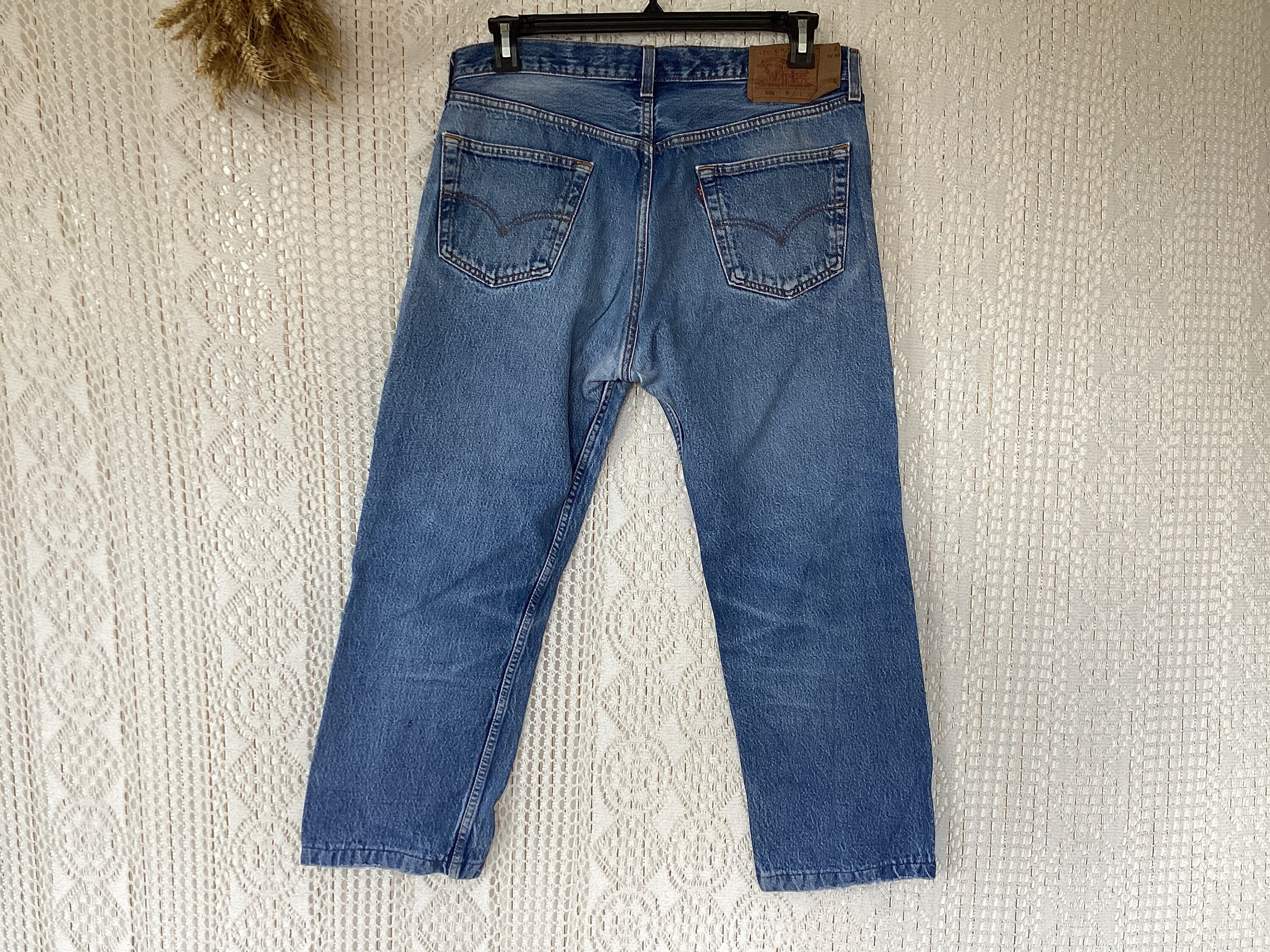 Levi's Jeans 501 Vintage W36 L30 Antique Jeans Pants Made in USA