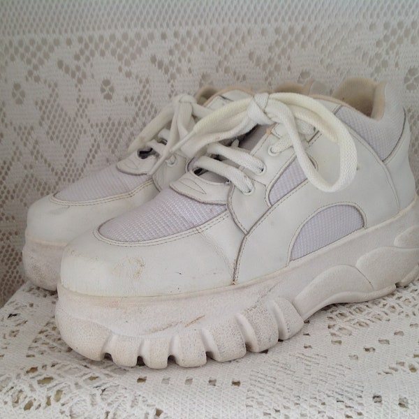 platform green shoes