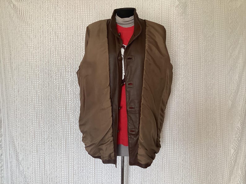 Cuirs Vanifosse Vintage Leather Jacket Size 4 Made in France image 3