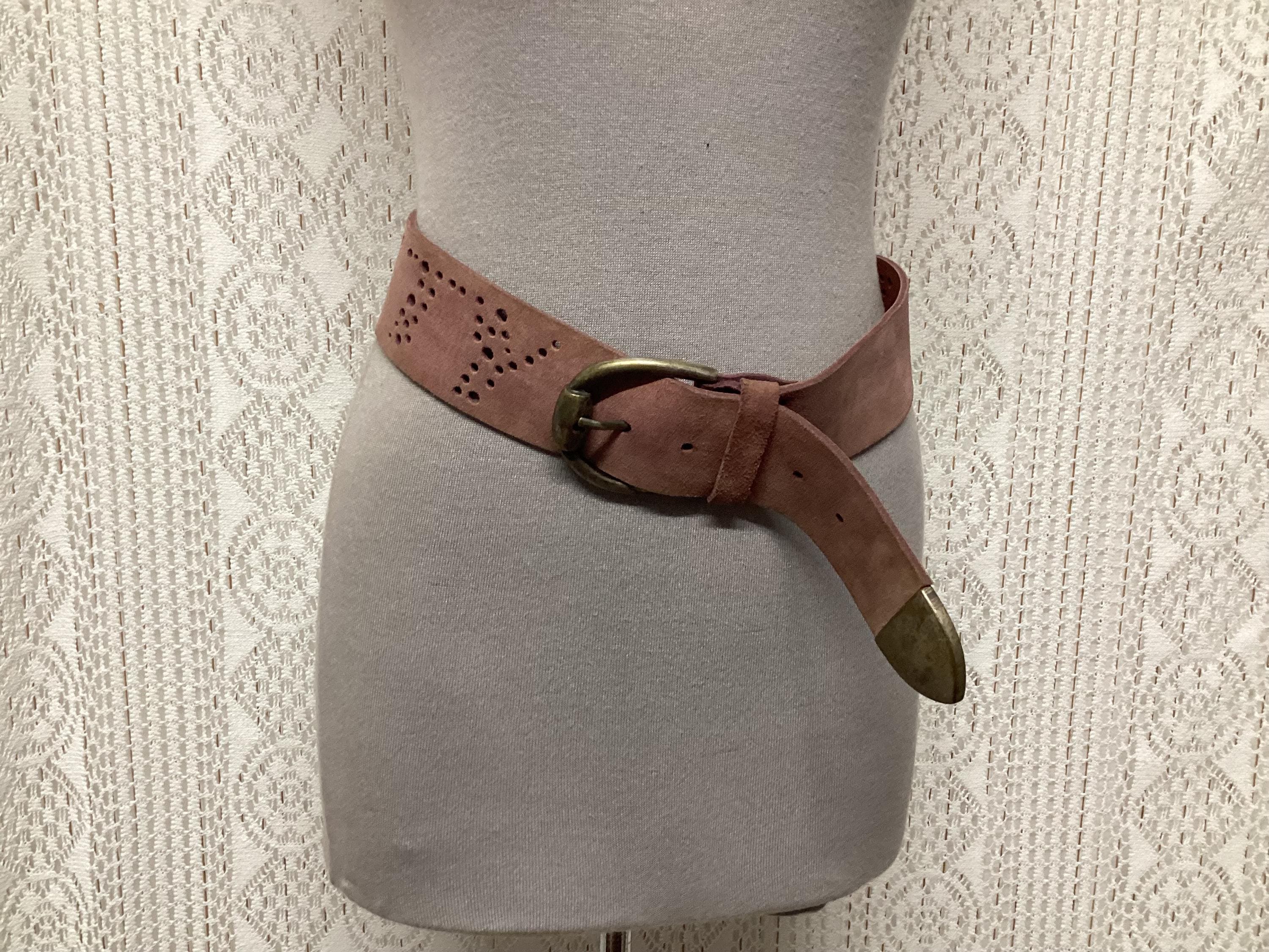 Italian Suede Purple Belt - Etsy display picture 2