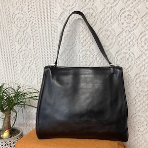 Coach Vintage Leather Shoulder Bag Handbag Leather Bag Coach A02
