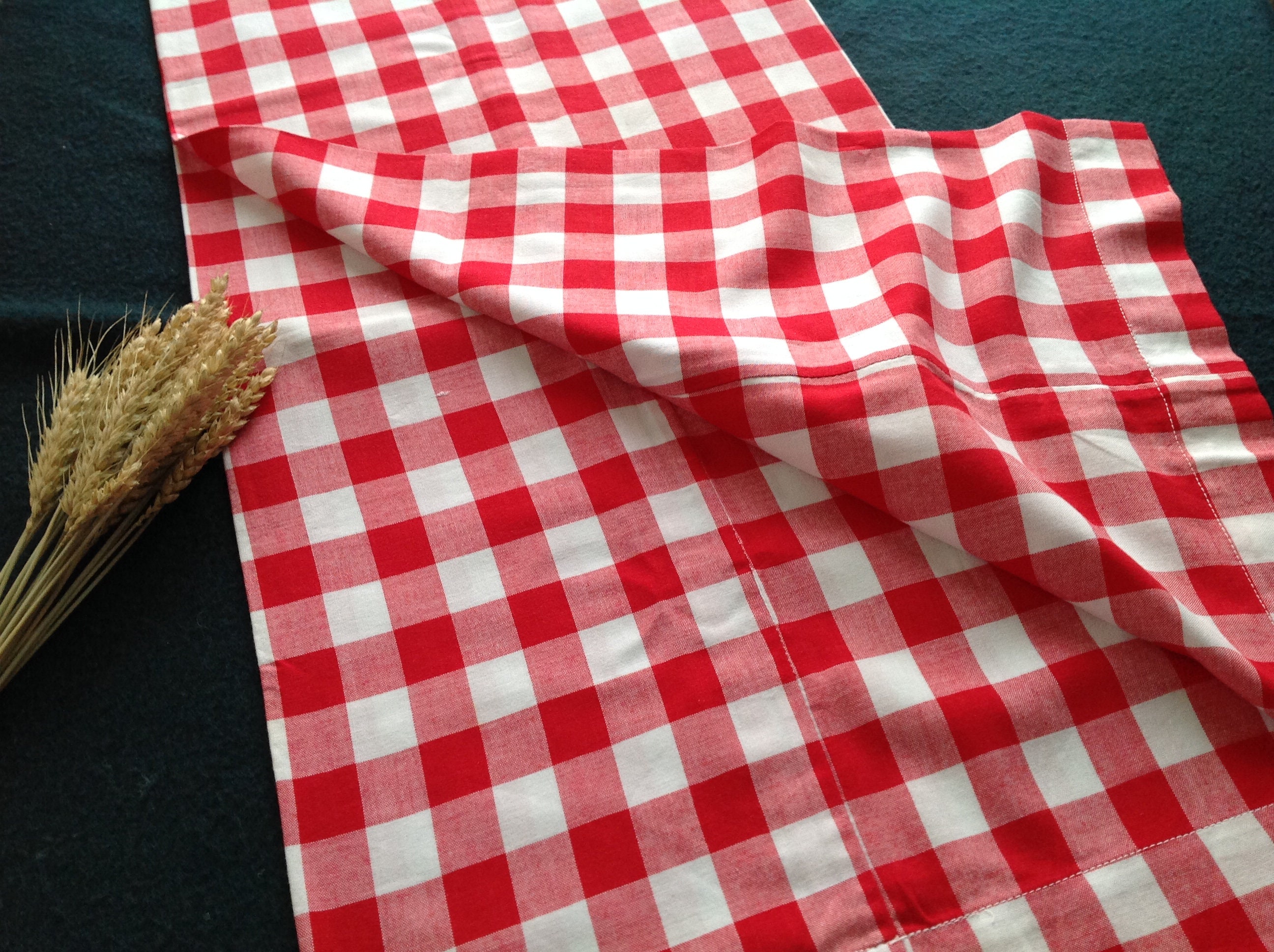 Taie de Traversin à Rayures Vintage en Coton Housse Traversin