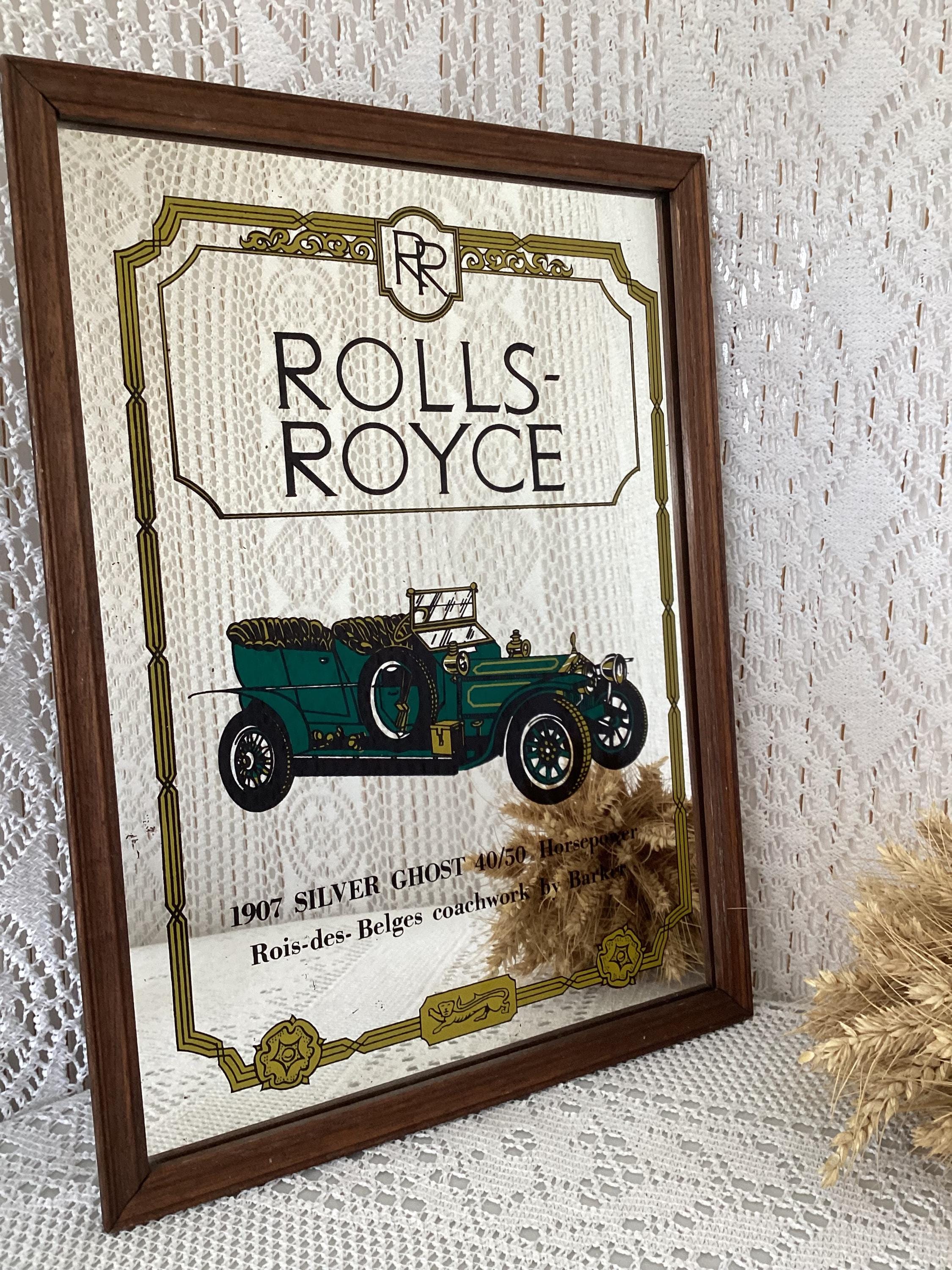 Rolls Royce Mirror Advertising Board Decorative Interior